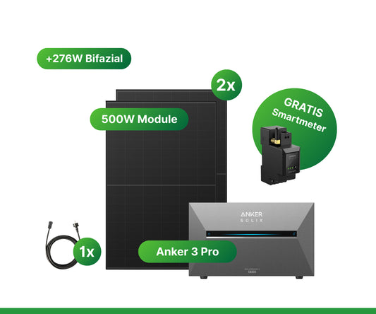 1000W Anker 3 Pro Balkonkraftwerk