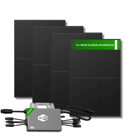 1800W Balkonkraftwerk + 2000W TSUN