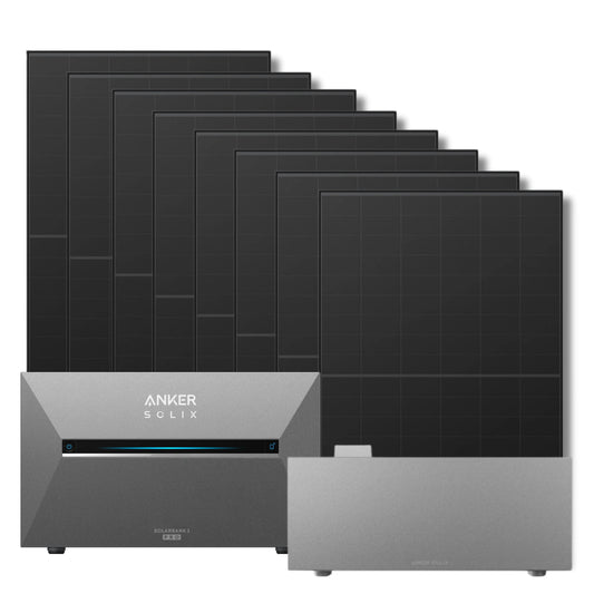 3600W Anker 3 Pro Solarkraftwerk + Erweiterungsakku