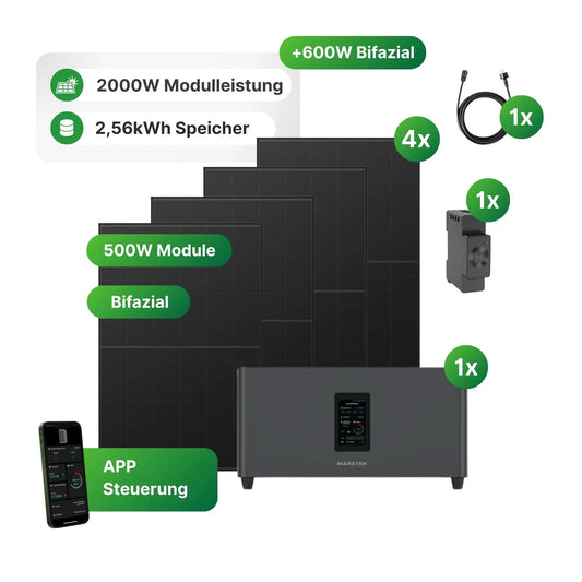 1800W balkoncentrale + Marstek Jupiter-C Plus 2,56 kWh