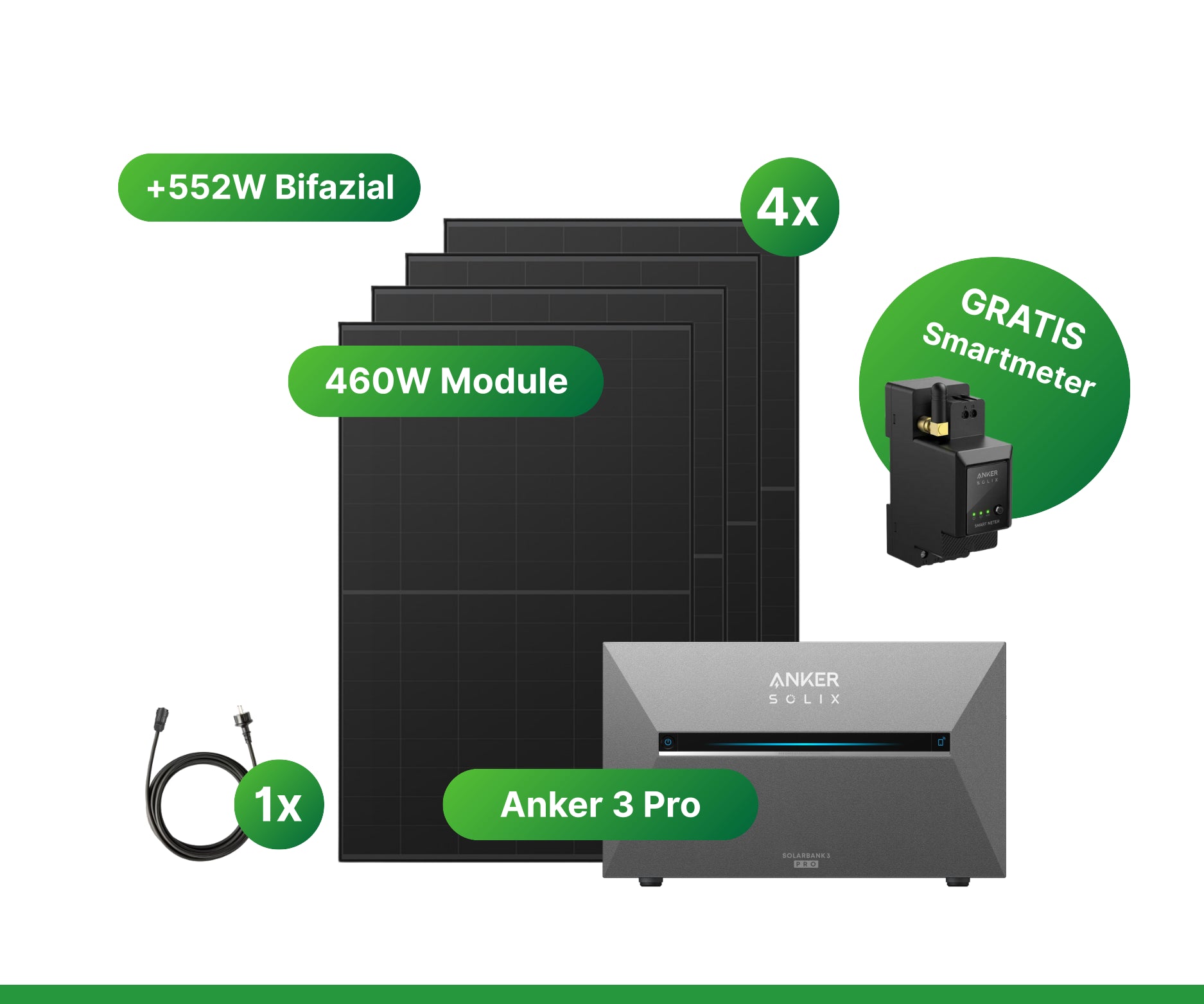 1800W Anker 3 Pro Balkonkraftwerk