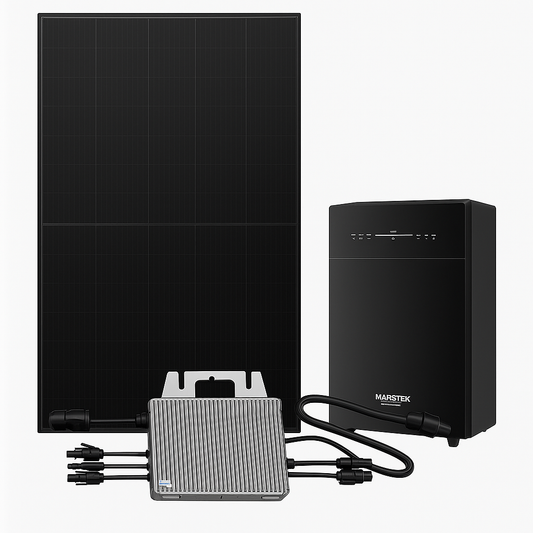 1800W Balkonkraftwerk Marstek 2,56kWh Venus-C + TSUN 2000w