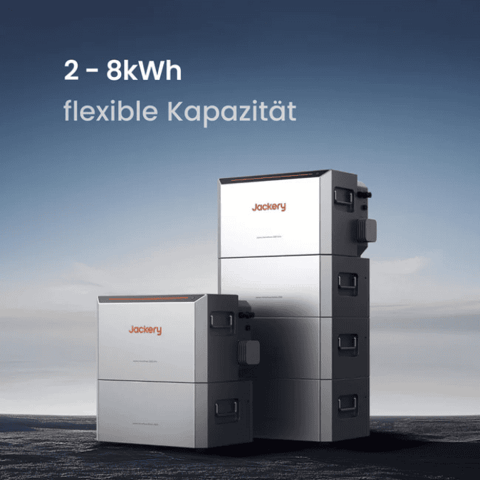 Jackery HomePower 2000 Ultra Serie inkl. Shelly 3EM Pro