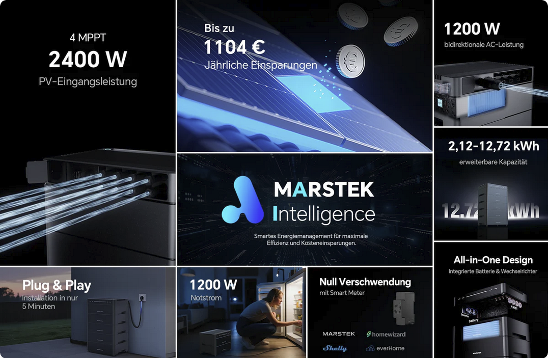 Speicher nachrüsten Marstek Venus E