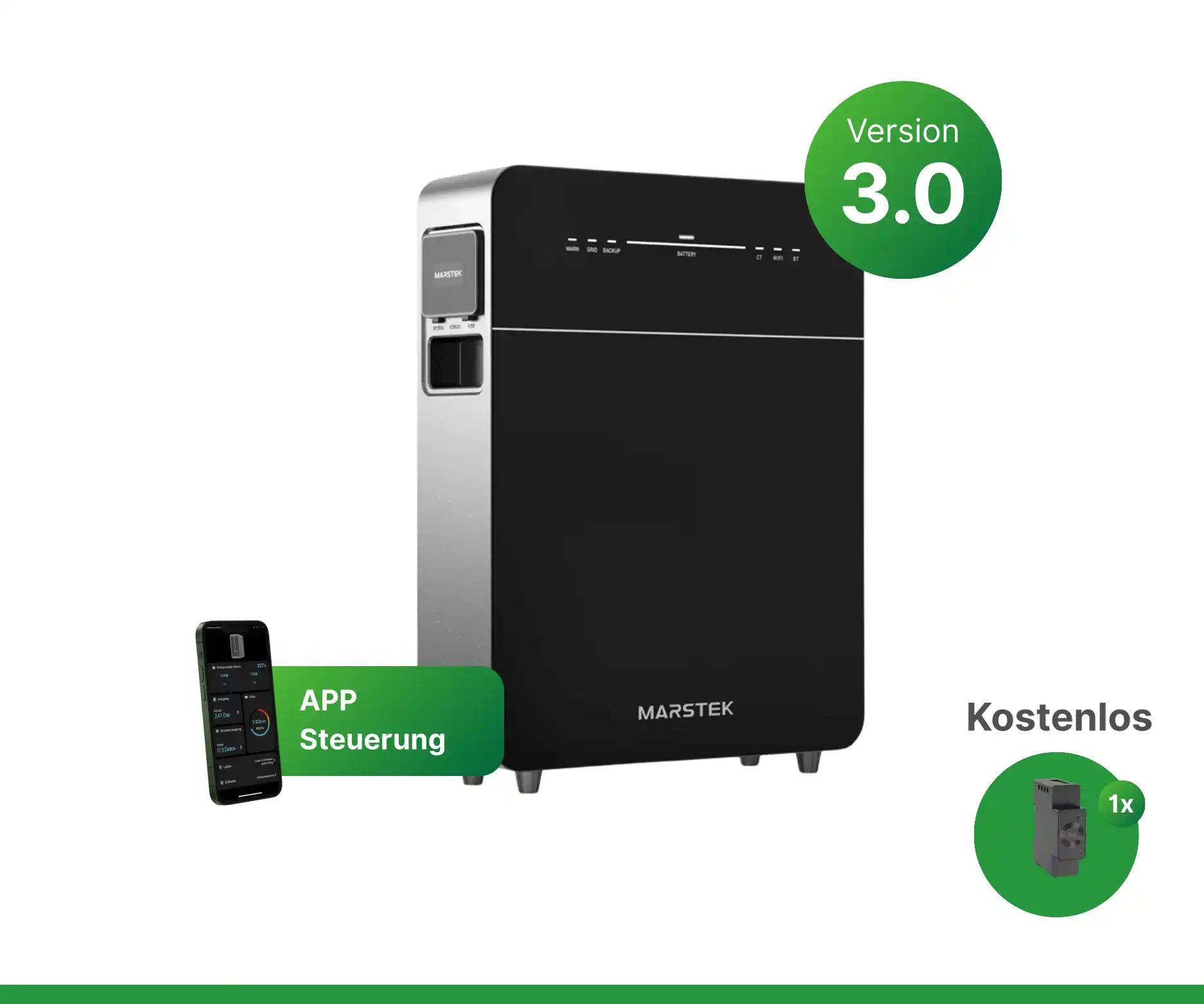 Marstek Venus E 3.0 AC gekoppelter Solar Strom Speicher Akku